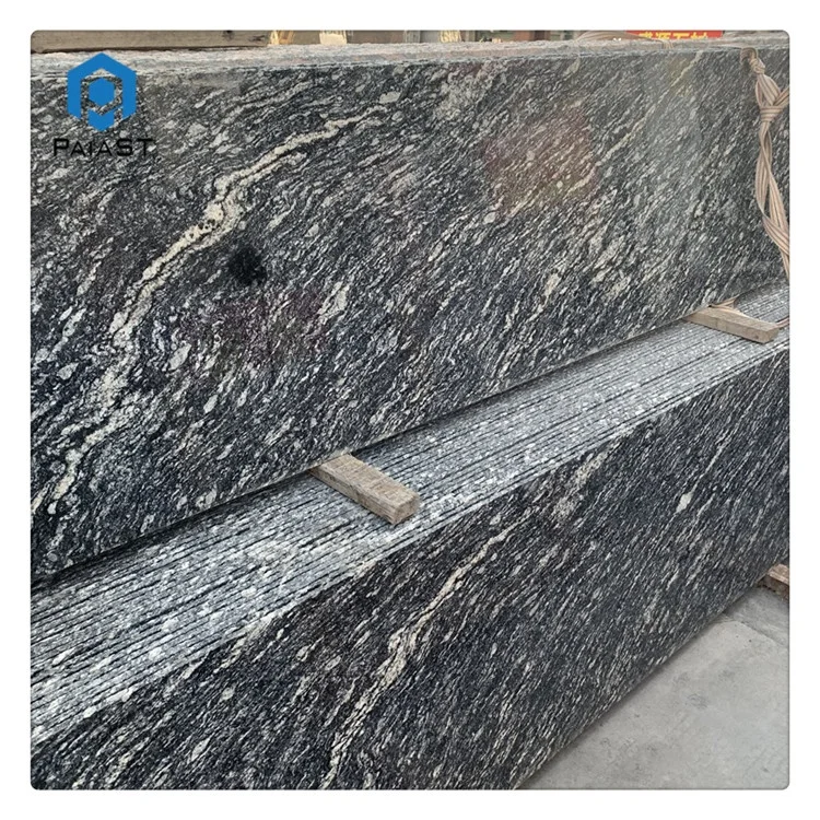 Tunda osmondagi yulduzlar kabi qora granit tosh, turli hajmdagi plitalar, devor uchun granit tosh narxi