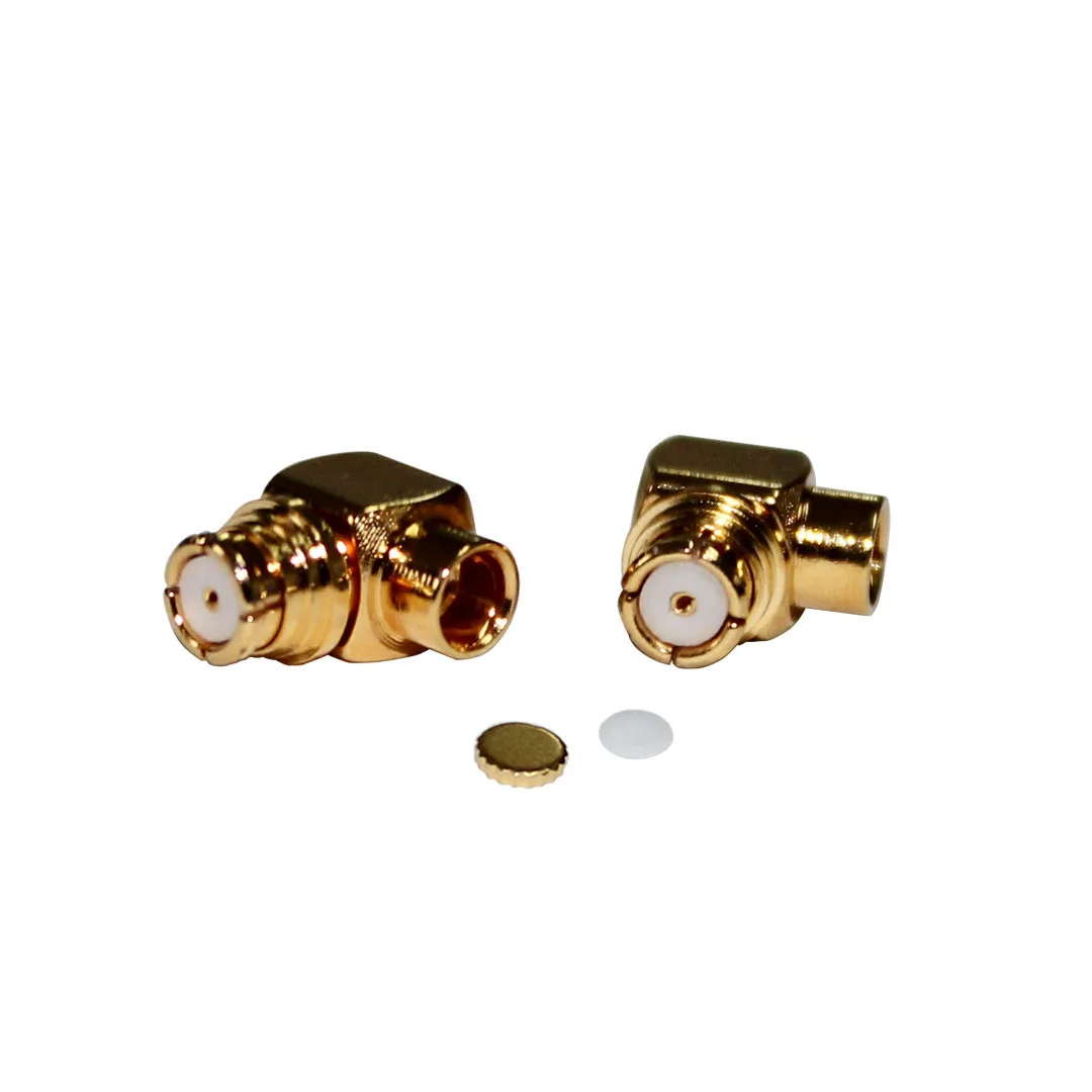 SMP-KWB2 Connector RF High Frequency Right Angle SMP Female Connector for RG405 Cable Assembly