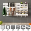 Set di pannelli forati per cucina 1 Bianco