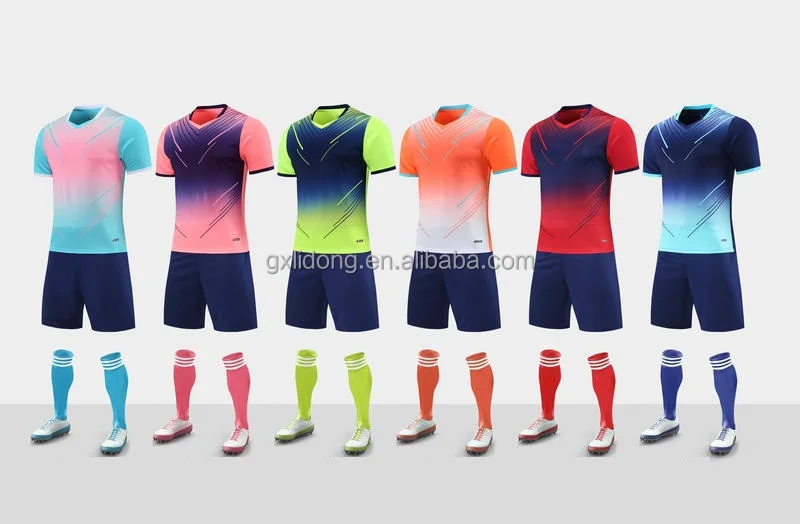 Adult Youth Football Uniforms Wholesale Sublimation Training Football