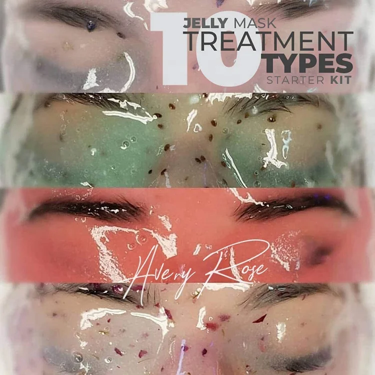 OEM частная торговая марка уход за кожей лица и тела кристаллическая меглазка гидрожеле Органическая розовая гидро Желейная пудра Очищающая маска для