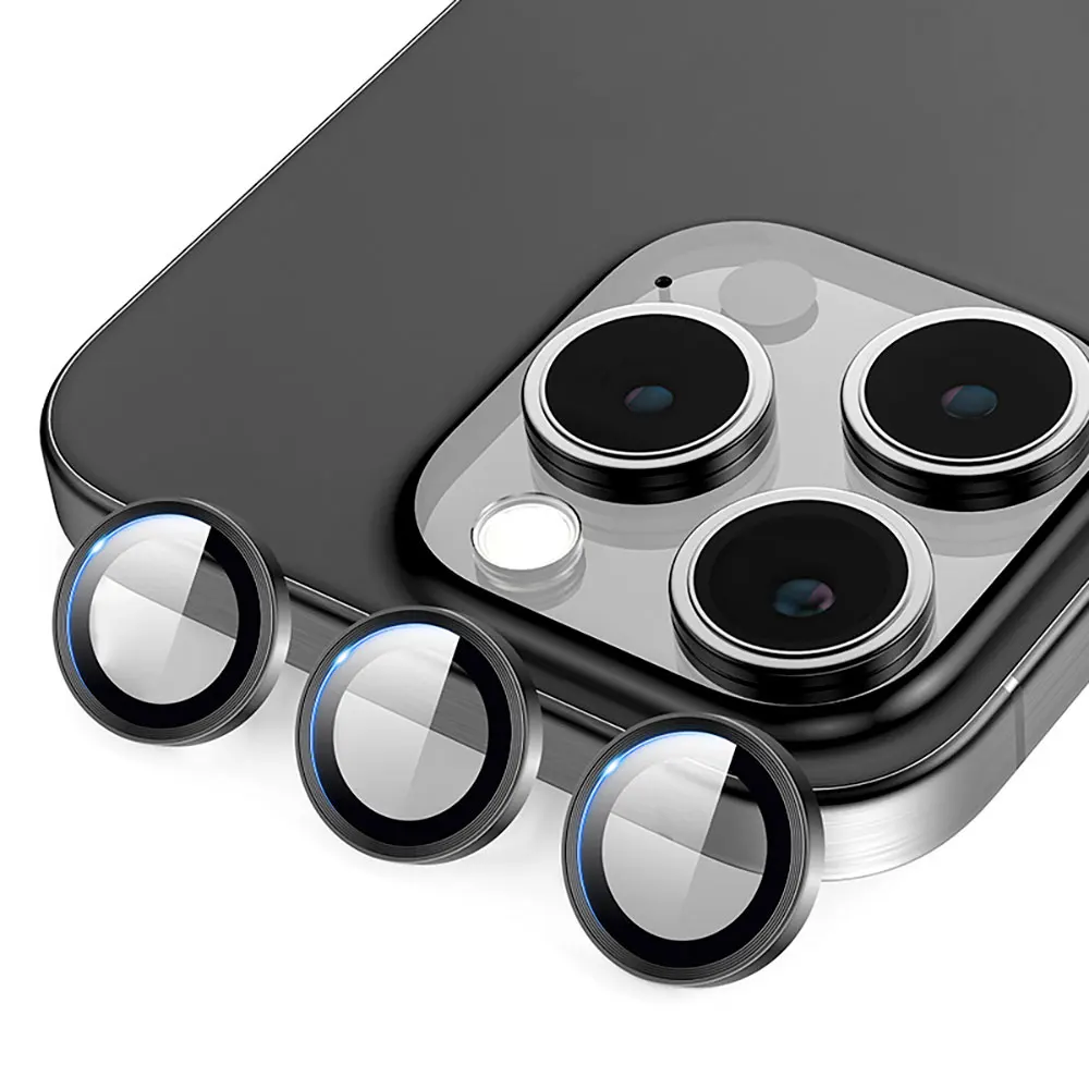 Camera Lens Protector for iPhone 17 Pro Max Ultra-tough HD Individual Lens Protector Scratch Resistant Ultra-thin Tempered Glass