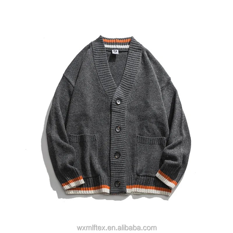 Custom Oem Woollen Knitted Half Open 
