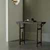 Petite table en rotin de bambou
