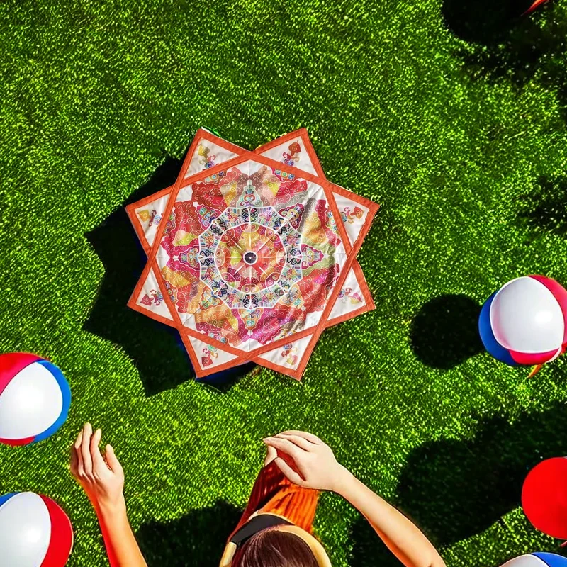 Flowstar Customized Dapo Star Spinning Cloth Popular for Juggling Flow Stars 350g