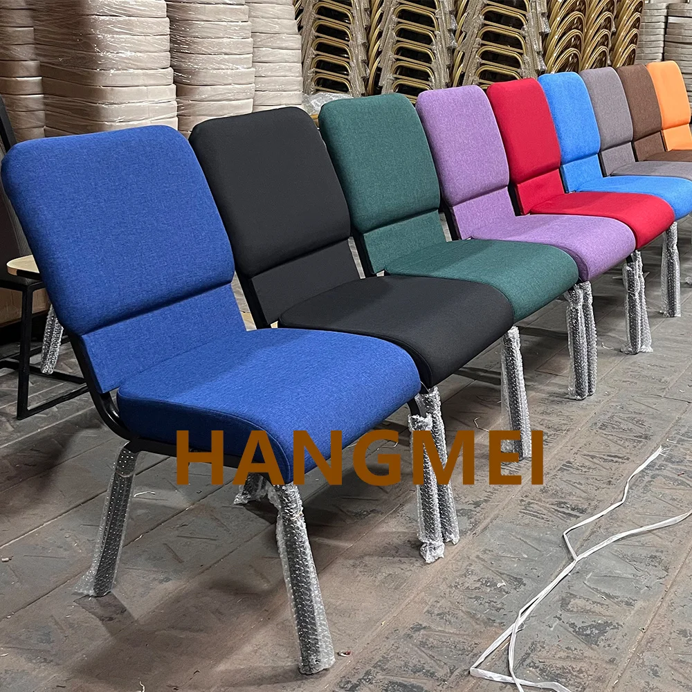 Comodo sedile all'ingrosso chiesa prete sedie ad incastro tavolo