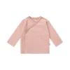 (BB167) Haut à boutons rose clair