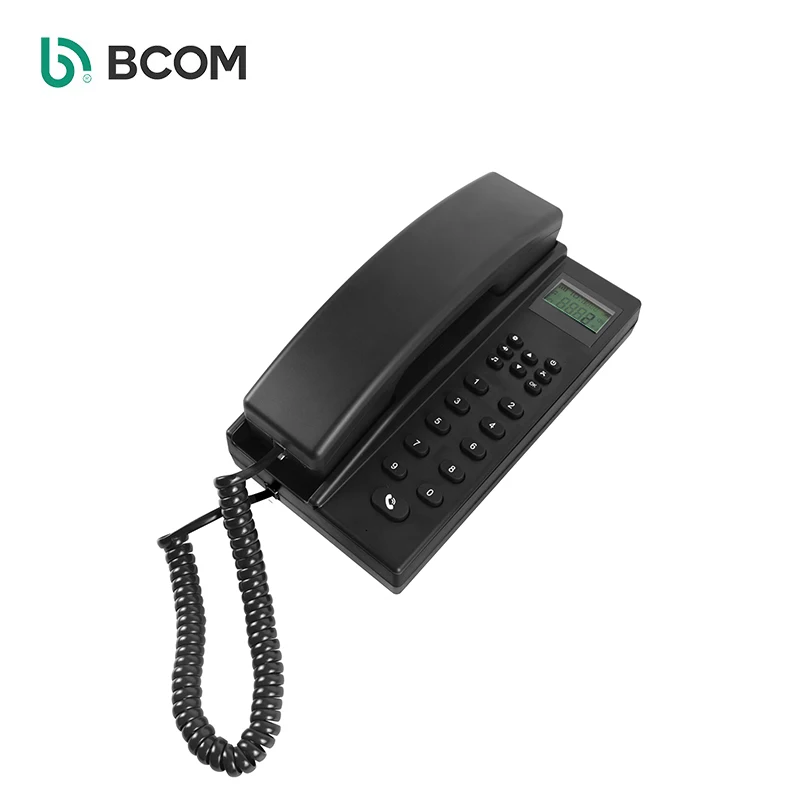 Audio Door Phone Intercom System with LCD Screen Display Handheld AC Power Type