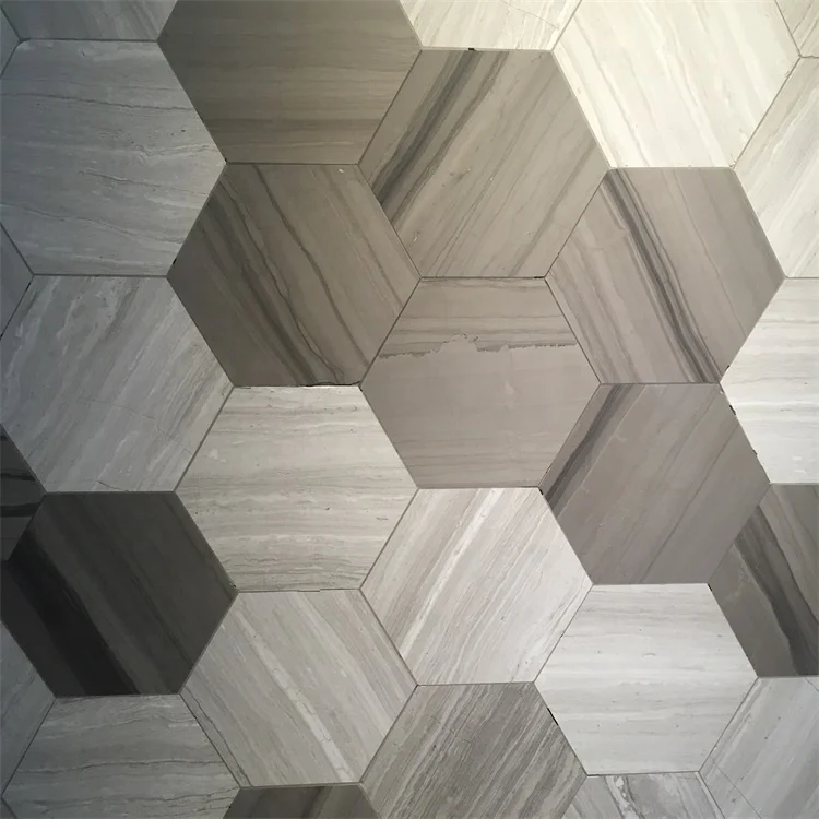 product china guizhou grey wood veins marble wall tiles wooden grey marble-4