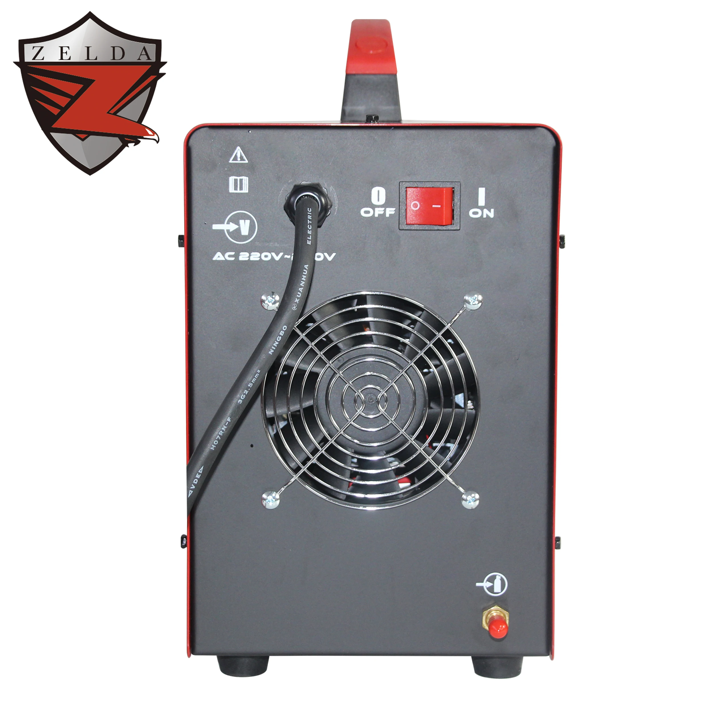 ZELDA Hot Start 3 in 1 Gas Pulse TIG Welding Machine Used Aluminum Stainless Alloy Steel 220v Inverter Ac Dc 2T/4T TIG Welders