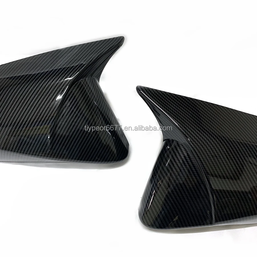 product tiypeor rearview caps rear side mirror cover trim for lexus nx speed style assembly retrofit abs carbon fiber-7