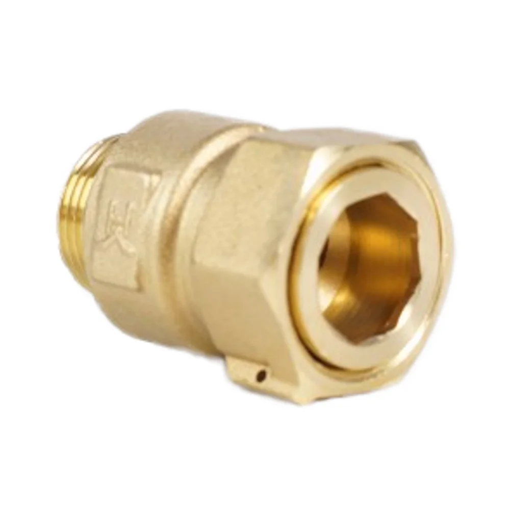 High Quality Durable 1/2\" 4\" Inch Brass Check Valve Manual Non-Return Water Plumbing Materials Pressure Reducing Adjustable details