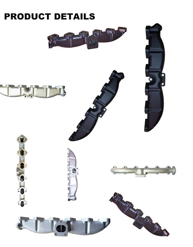 Genuine VTEC and I-VTEC Diesel Engine Parts MANIFOLD EXHAUST for NT855 High Quality Casting Services details