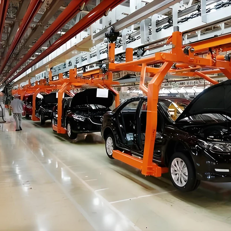 Car Parts Assembly Line with Flexibility to Meet Multi-Model Production Needs