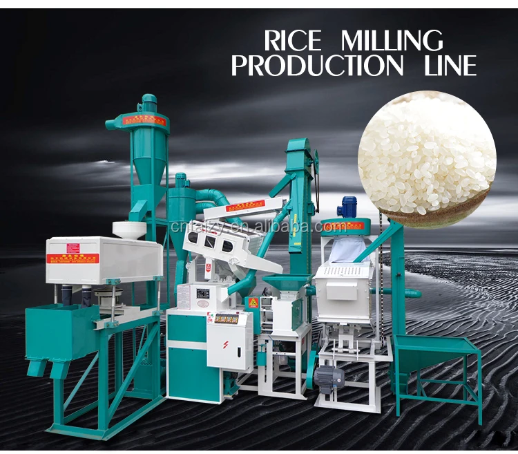 Customized Mini Rice Mill Machine Rice Miller Rice Milling Plants ...