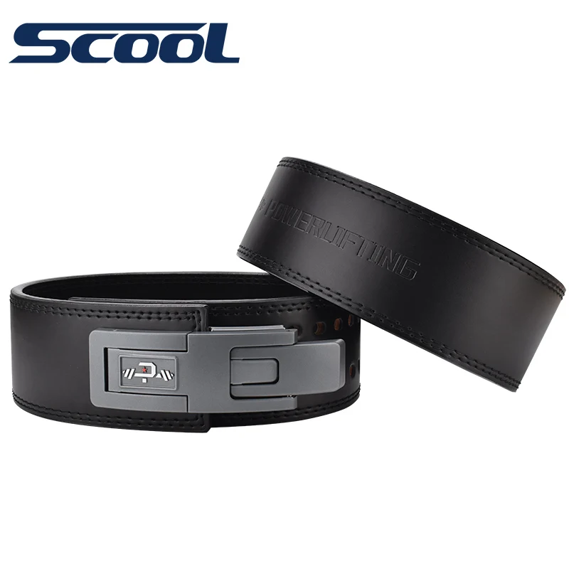 Fitness Weight Lifting Belt For Men & Women - Leather Gym Belts