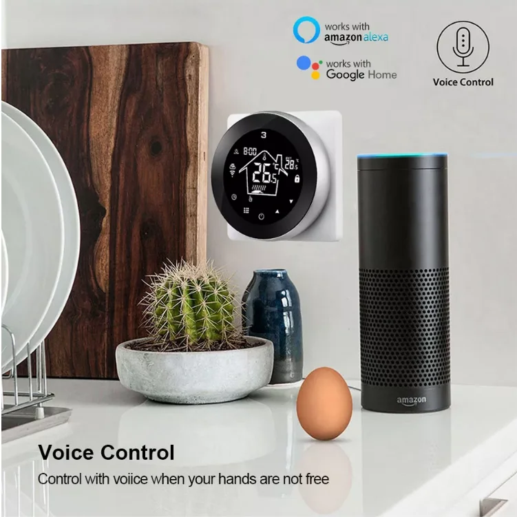 Hone Products Smart Home WiFi Thermostat Heating Control System for Gas Boiler and Water Floor Heating with Tuya Technology