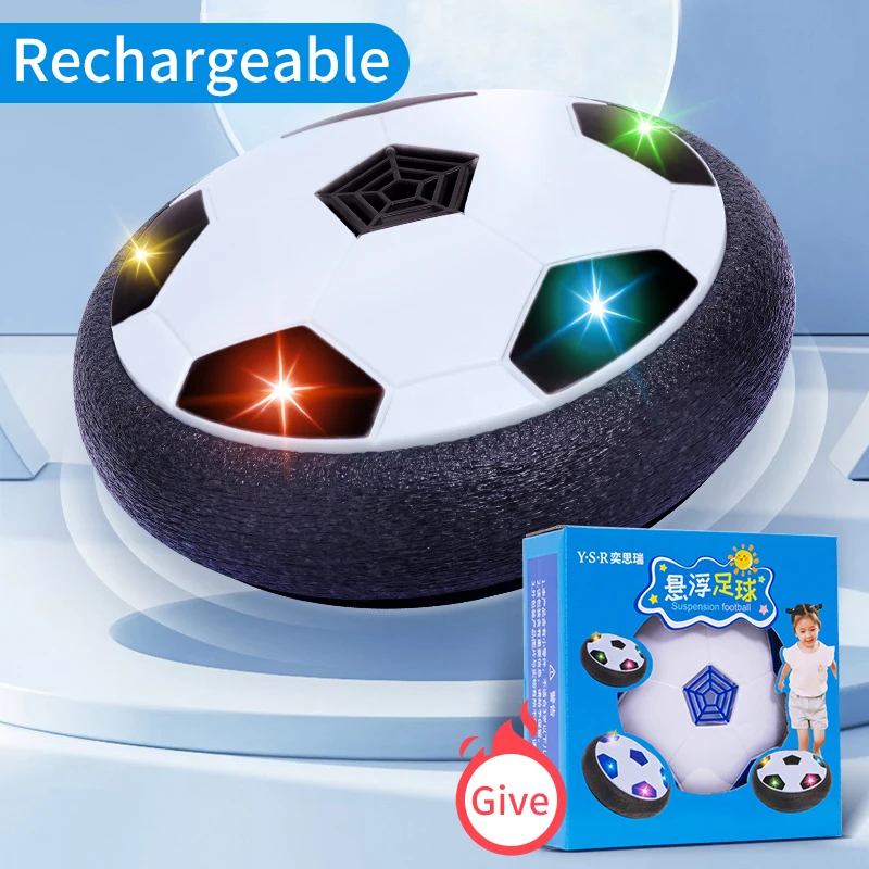 Suspended Floating Soccer Toy with Goal Net Set for Kids