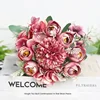 Bean Paste Color Camellia Bud Combination