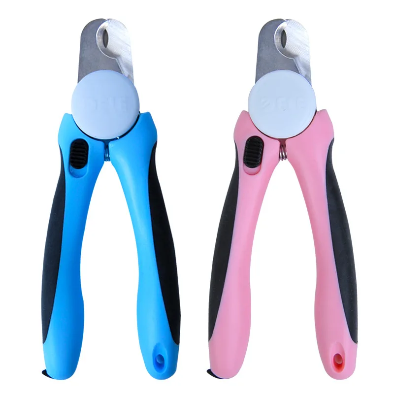 Dog & Cat Pet Nail Cutter Clippers And Trimmers With Safety Guard To