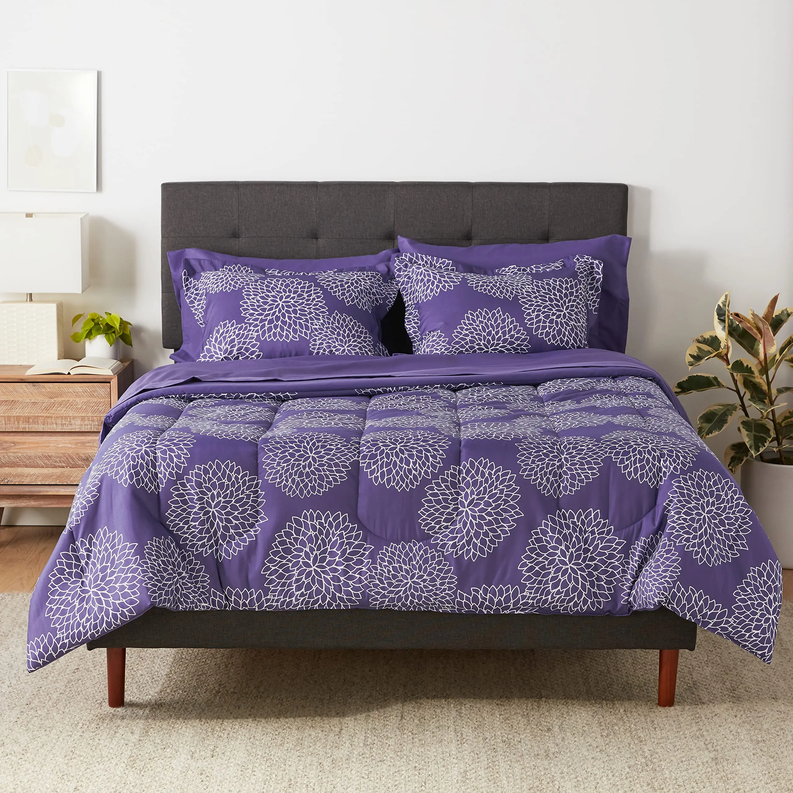 Aoyatex Comforter Sets Factory Wholesale New 2024 Multiple Floral Patterns Natural 7pcs Quilt Bedding Set Luxury Comforter Sets