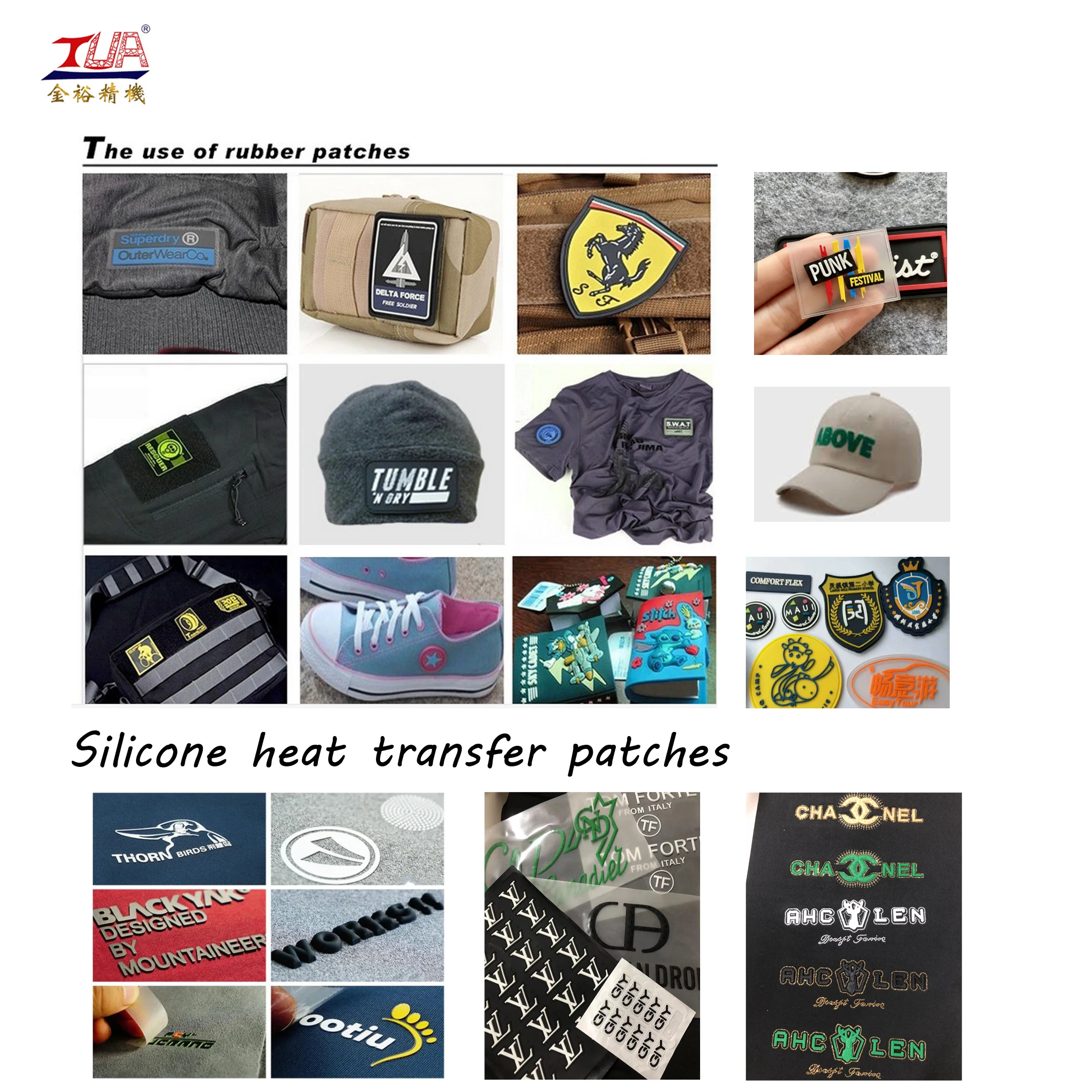Flat Vacuum Vulcanizing Heat Press Machine 3d Silicone Rubber Heat Transfer Sticker Shirt LOGO Letters Badge Making Machine