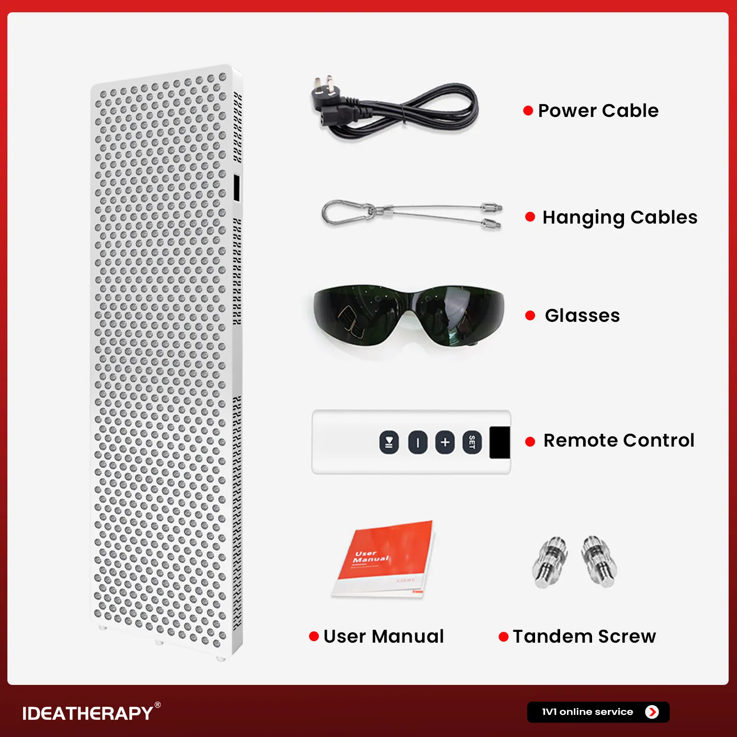 APP Controlled Full-Body Infrared Light Therapy Lamp for Home Use Red Light Panel Pain Relief Body Care Standing Type Glasses