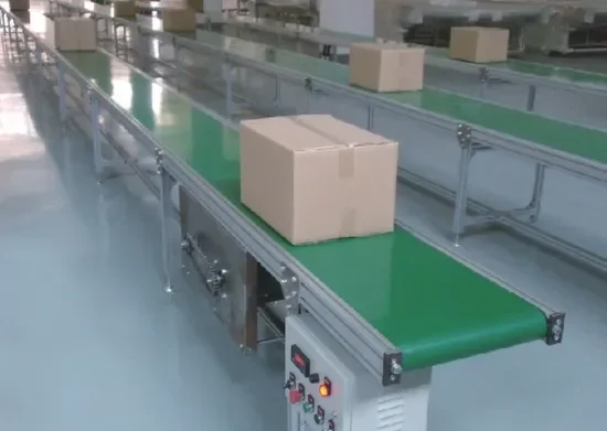 Promotion Portable Mini Small Power Cargo Pvc Conveyor Belt for Airport Postal Logistic Weighing Mschine