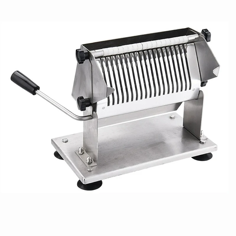 TEBAK Hot Sale Kitchenware Stainless Steel Sausage Salami Cutter Slicer Manual Sausage Link Cutter Sausage Slicer Machine