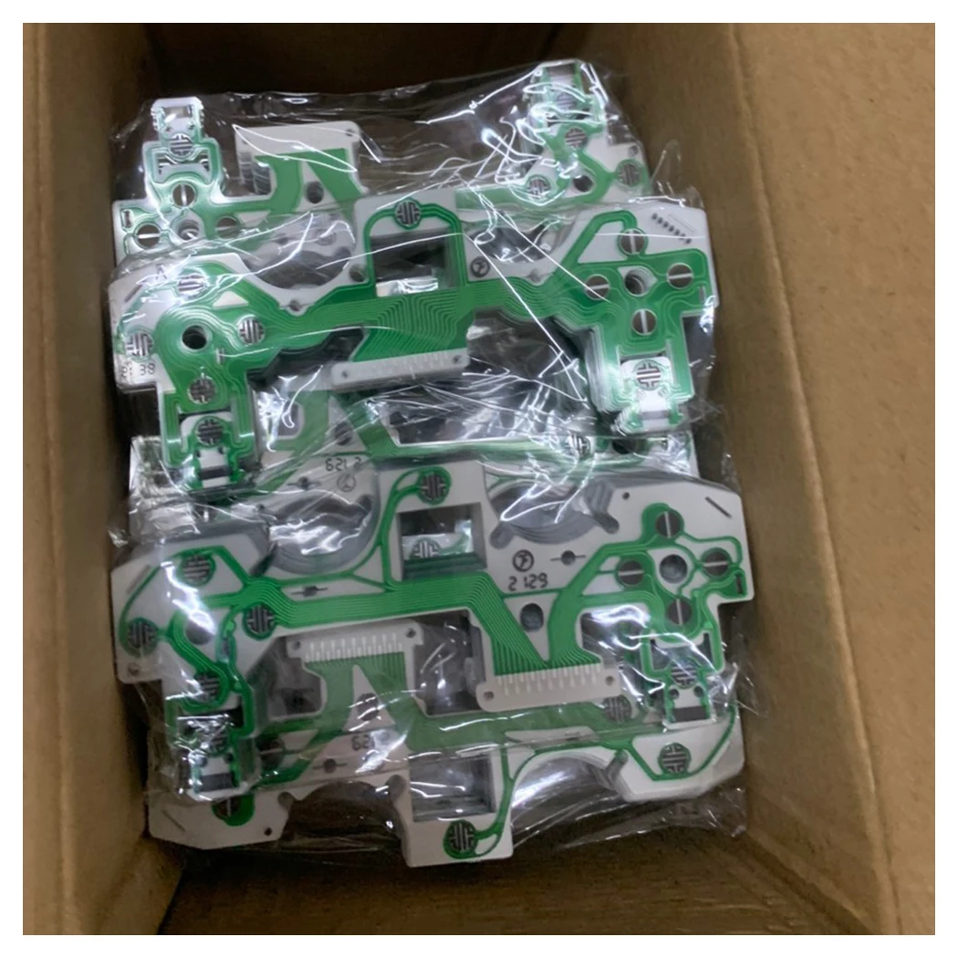 EXtremeRate Kit Di Riparazione Per Controller PS4: 50 Cavi Flessibili Con Nastro Pellicola Conduttiva JDM-040