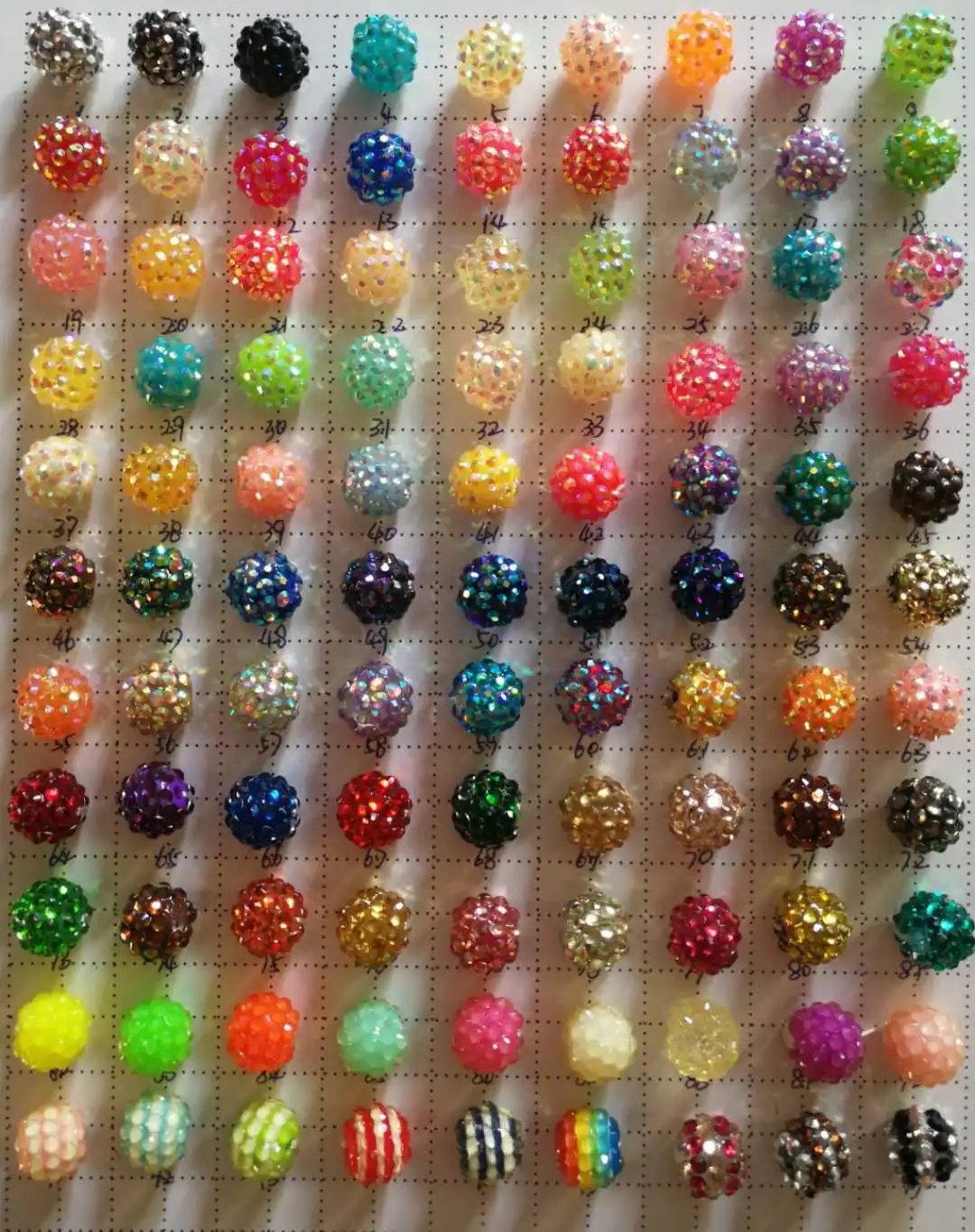 Coração Acrílico Contas Acrílicas DIY For AB Color 50Pcs Jóias Fazendo Colar Pulseira Atacado I.500349828