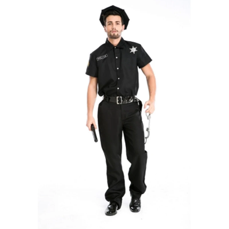 Disfraz Policia Hombre - Trajes De Cosplay - AliExpress