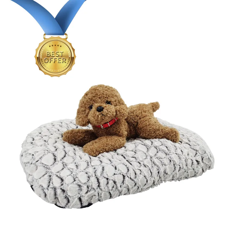 Wholesale washable orthopedic insulated seagrass picture cozy trampoline cozy doughnut dog bed