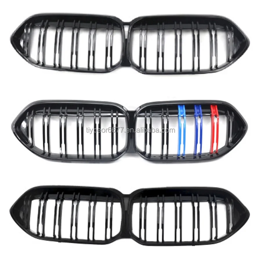 product tiypeor f44 diamond black front bumper grille mesh grill trim for bmw 2 series f44 2020   2023-9