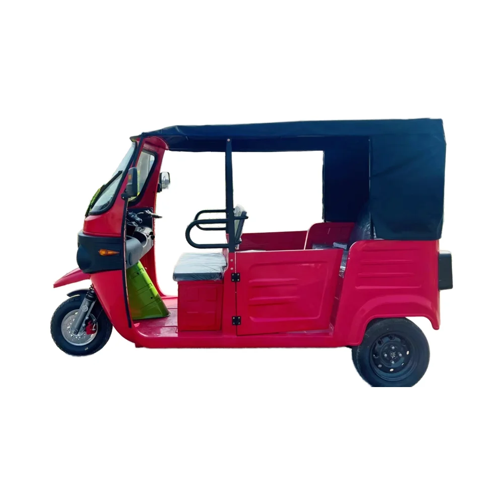 Hot Sale EEC COC 3-Wheel Electric Passenger Motorcycle Tricycle 60V Open Body with Roof for Passengers