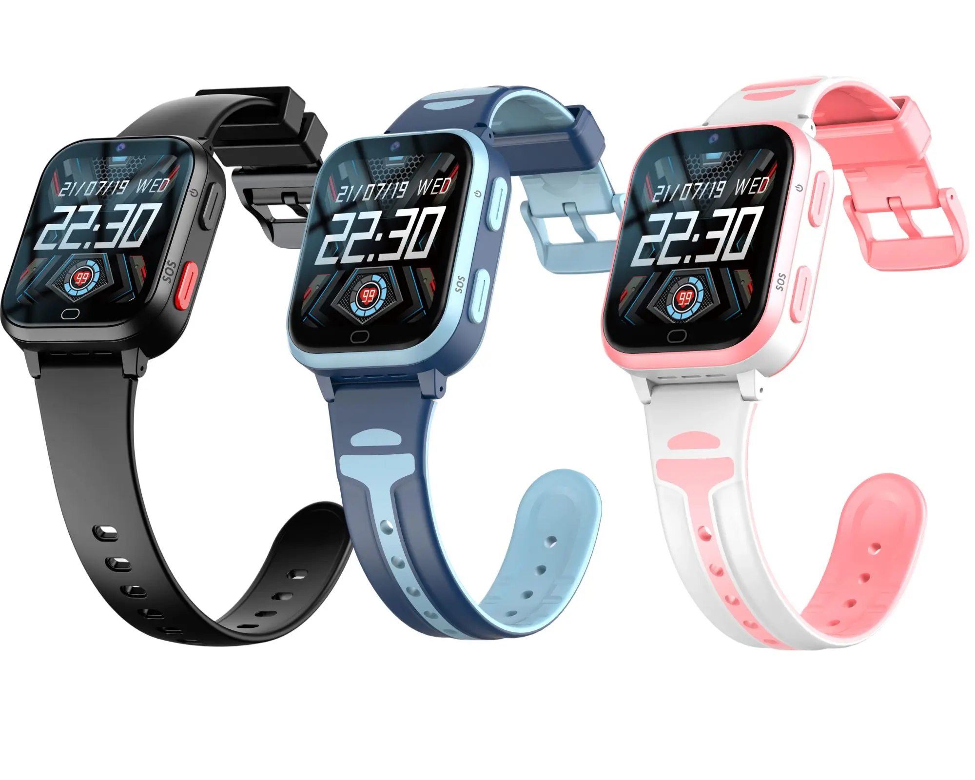 D5 4G Android Kids GPS Smart Watch with SIM Card Video Call