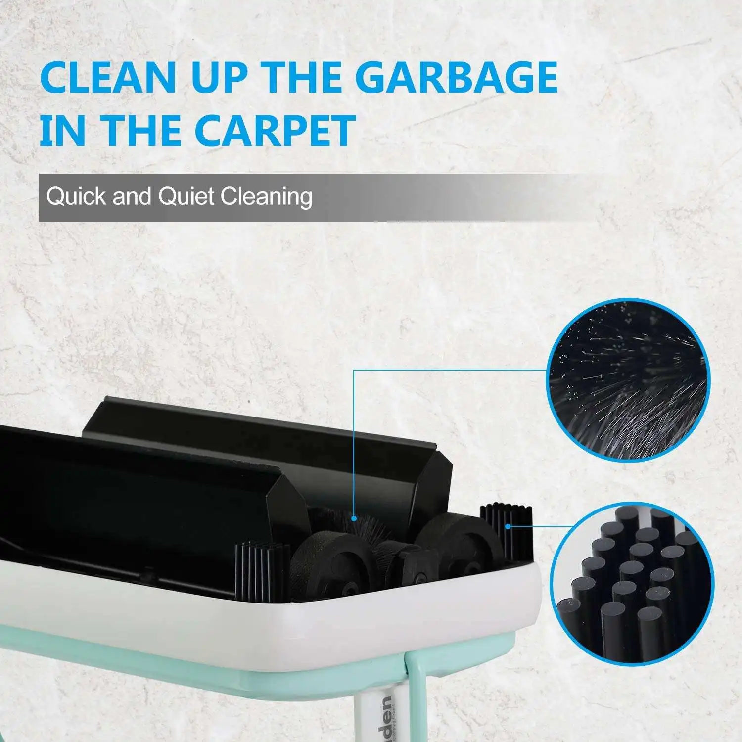 Jesun Magic Floor Cleaning Compact Durable Carpet Sweeper Light Weight Carpet Washing