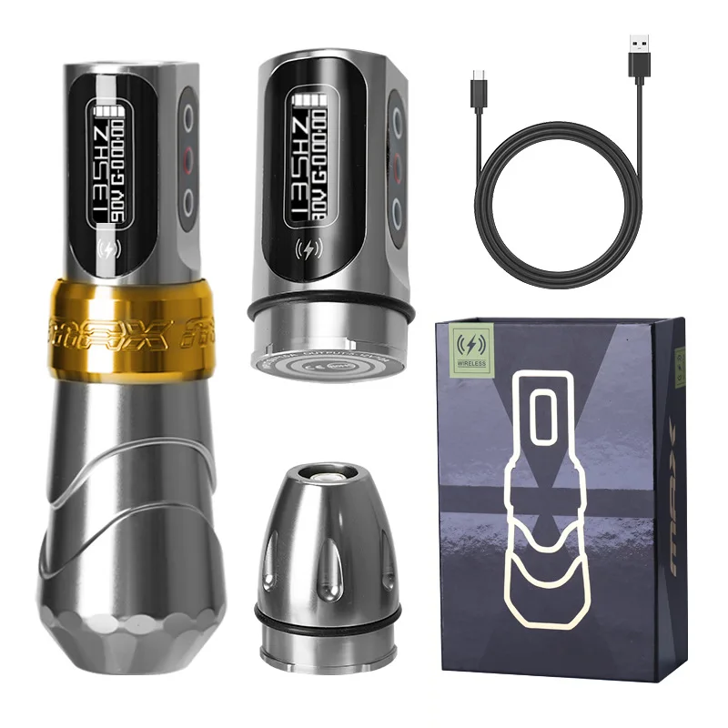 New Style Popular Professional Wireless Rotary Tattoo Machine Pen FK Iron FLUX MAX