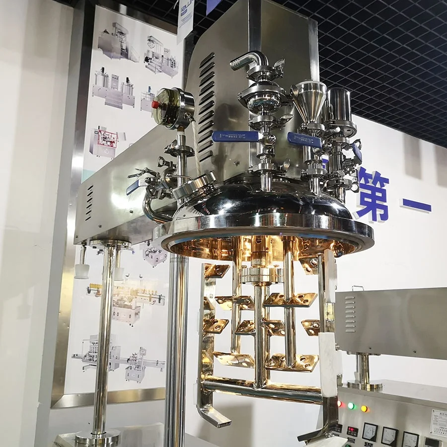 Лабораторный гомогенизатор для крема 5 л/10 л/50 л/100 л компактное лабораторное оборудование производства молочного лосьона вакуумный эмульгатор по заводской