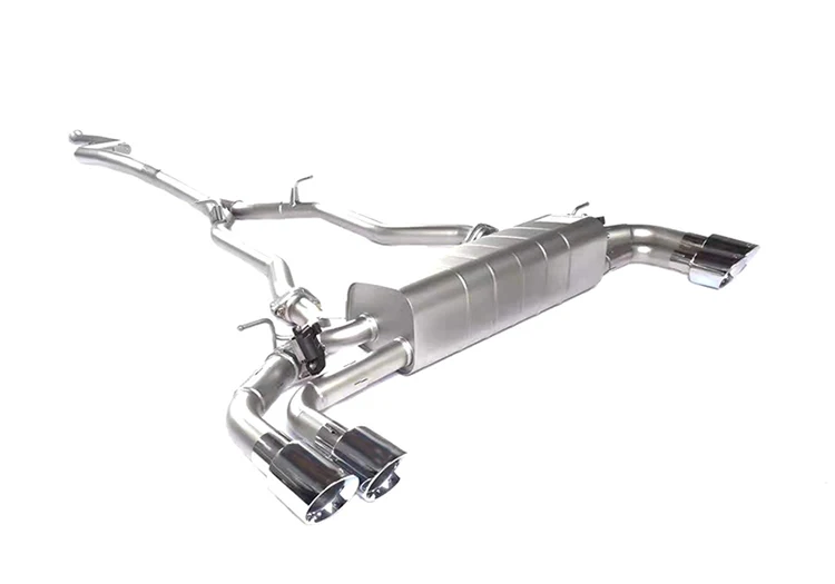 exhaust catback with remote control