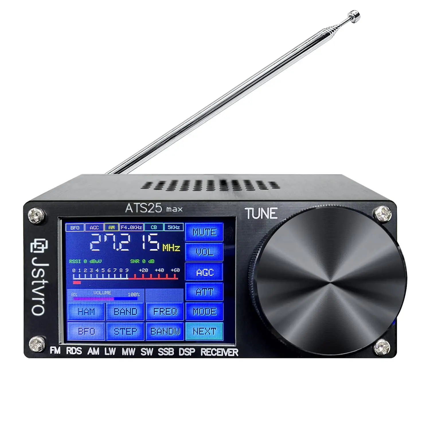 Receptor De Radio SDR ATS25 Pro+ - Con Bluetooth, WiFi, Banda