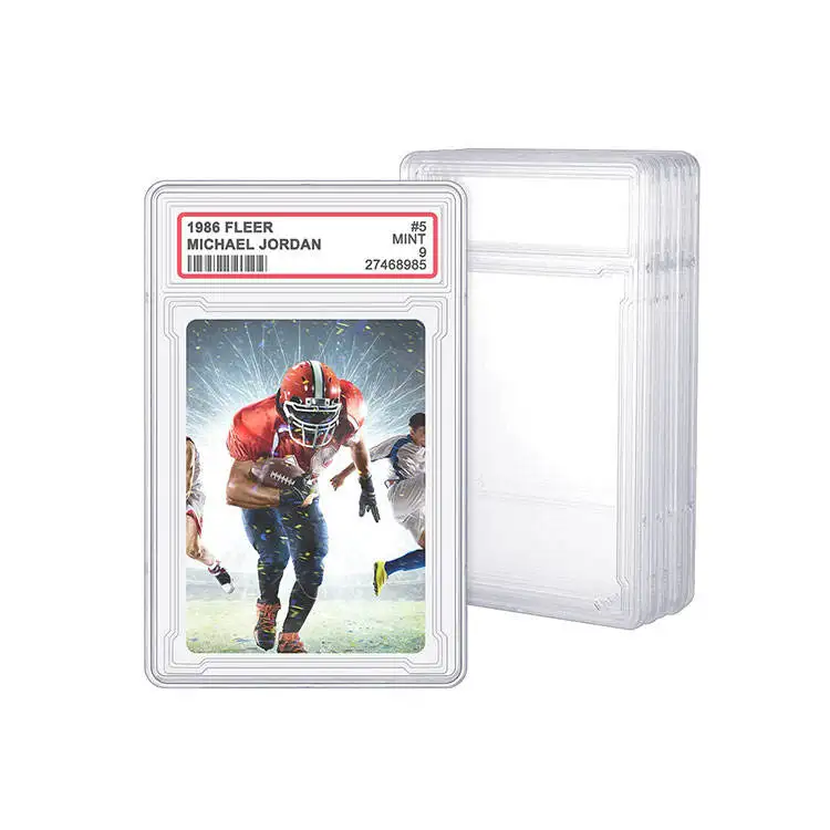Waterproof Poke Mon Yugioh Cards Slab - Clear Acrylic Protector