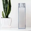 Transparent square cup