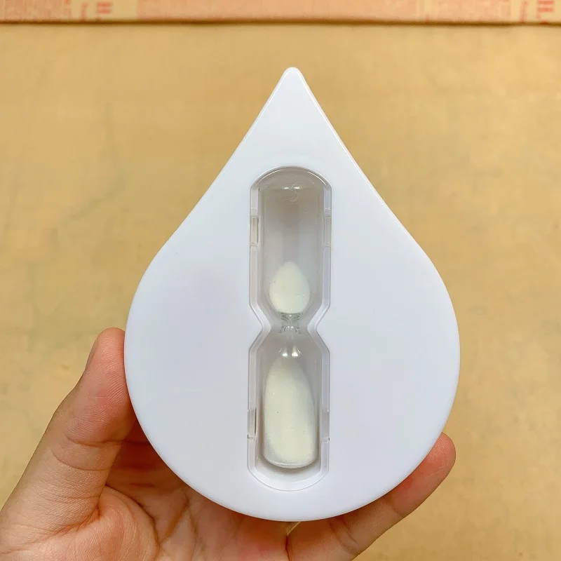 Factory Shower Timers Save Water With Custom Logo 4 Min Water Drop Shape Timer Plastic Bathroom Hourglass