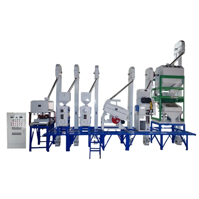 20 30ton Ton Per Day Fully Automatic Rice Mill Plant 30-40 Tons Per Day Integrated Rice Milling Machine Paddy Processing Plant