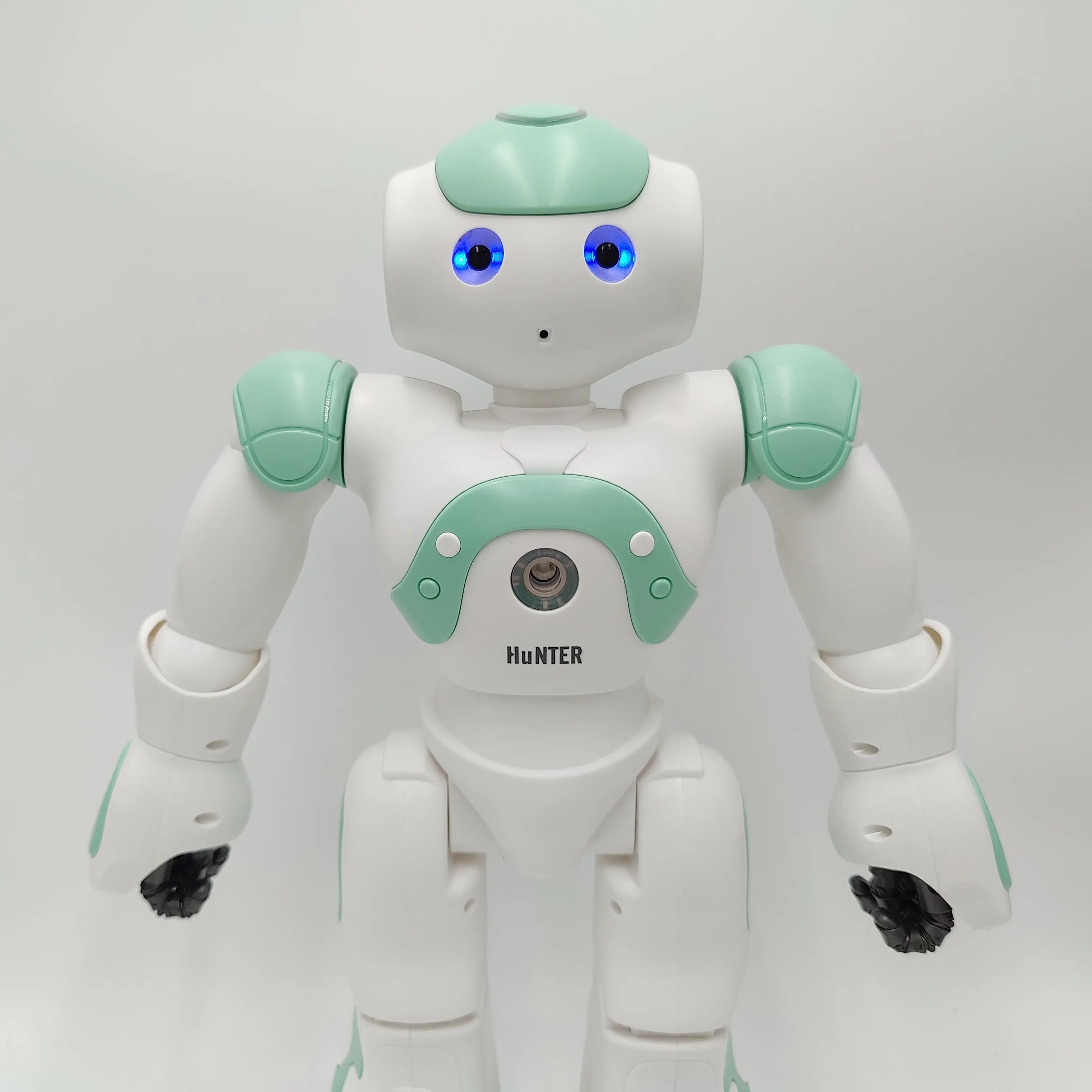 2023 New Intelligent Programming Educational Rc Robot Toy for Kid Tech Sing Walk Interactive Function Usb Charging