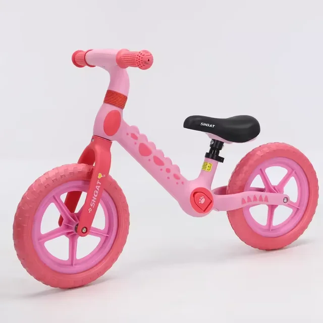 2024 12 inch Kids Balance Bike Special Design Bright Color Bicycle For Children Baby First Bike