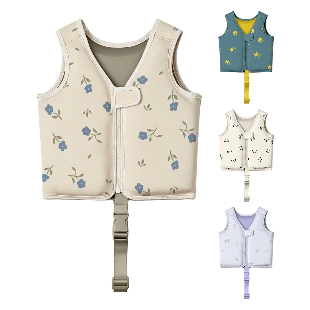 High Quality Kids Swim Vest Manufacturer Neoprene Floating Vest for Toddler Boys Beach Pool Swimming Life Jacket for Kids