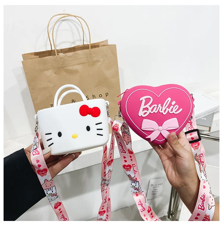 New Korean kids shoulder messenger bag mini coin purse accessory bags lil girls purses girls cute crossbody bag