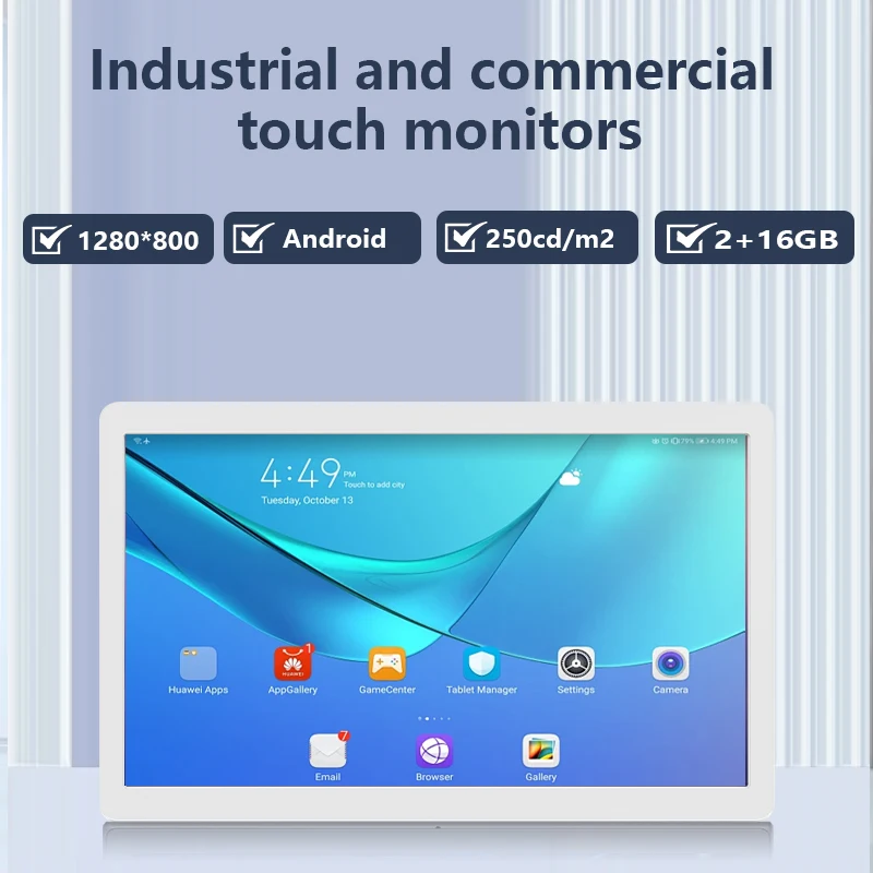 Оптовая Продажа с фабрики 32 дюймов RK3399 CPU настенная цифровая вывеска 1920x1080 узкий сенсорный экран рекламирующий планшетный ПК